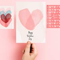 Assorted Blank Valentine Cards