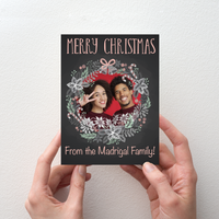 Christmas Card - Chalkboard