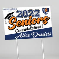 Graduation Yard Sign - School Spirit