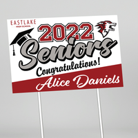 Graduation Yard Sign - School Spirit