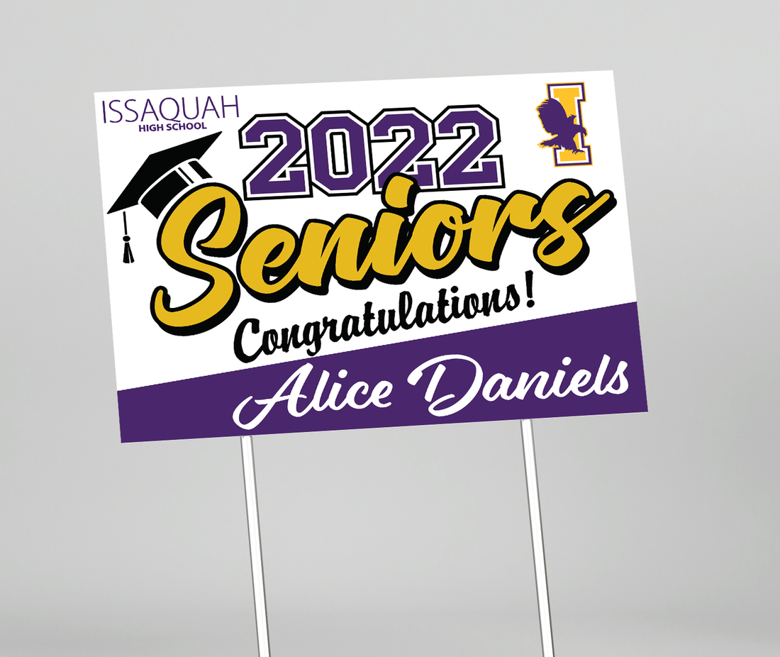 Graduation Yard Sign - School Spirit