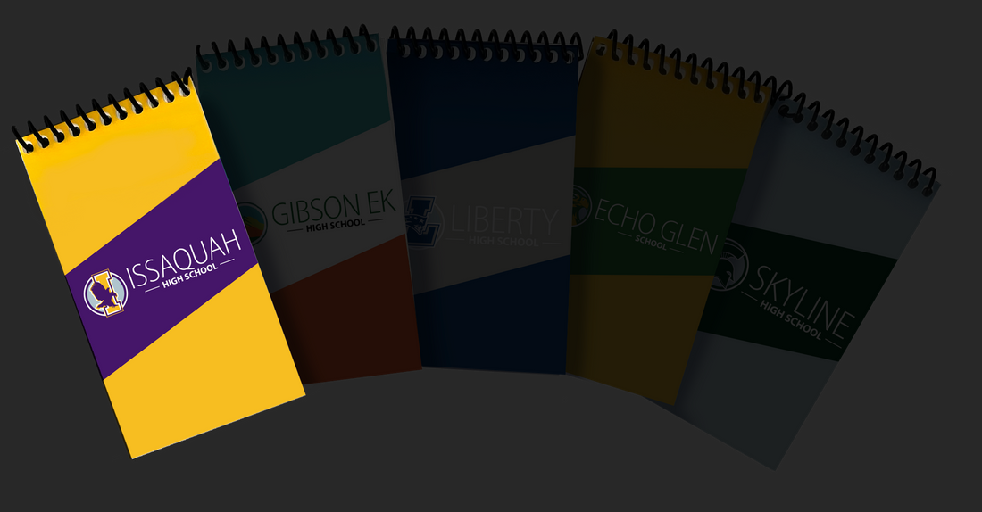 Plastic Coil Note Pads