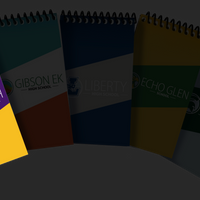 Plastic Coil Note Pads