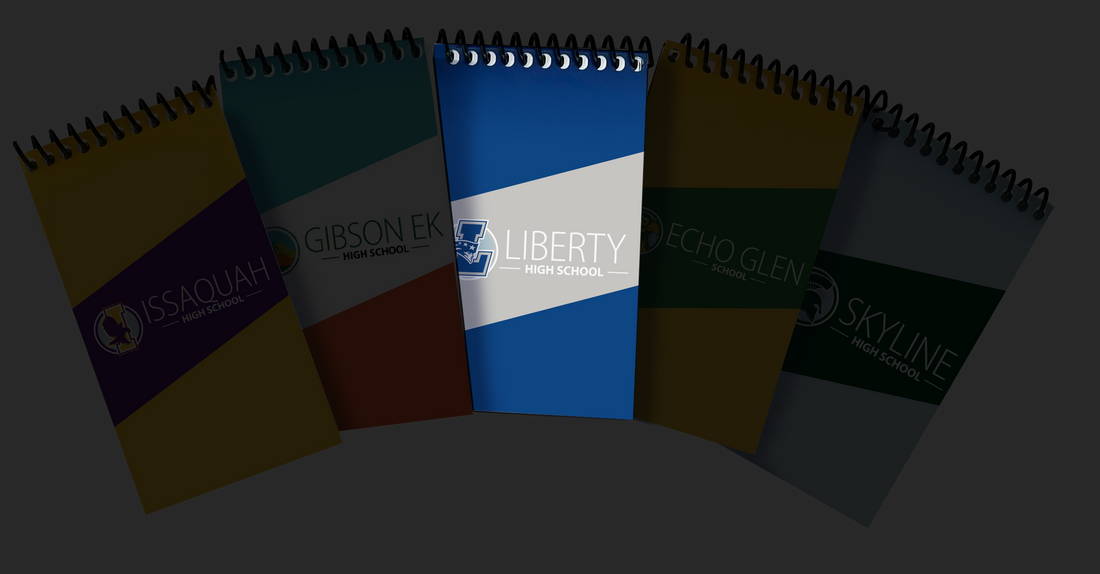 Plastic Coil Note Pads