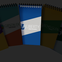 Plastic Coil Note Pads