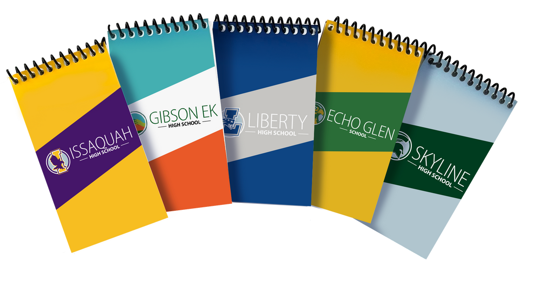 Plastic Coil Note Pads