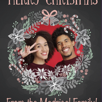 Christmas Card - Chalkboard