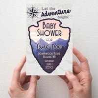 Baby Shower Invitation - Adventure