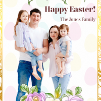 Easter Family Greeting - Floral