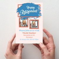 Retirement Invitation - Splash