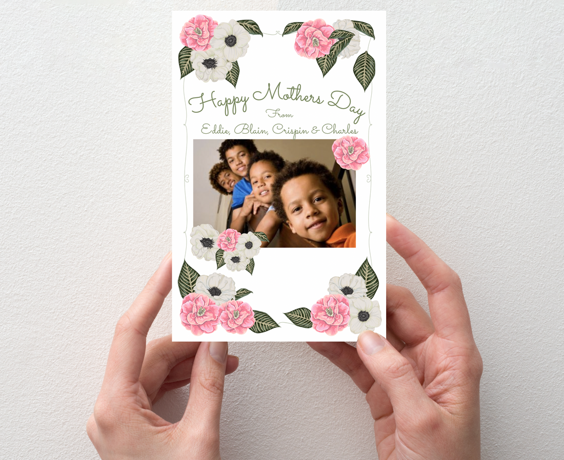 Mothers Day Card - Flowers
