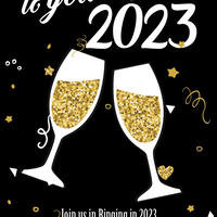 New Years Invitation - Champagne