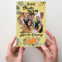 Thanksgiving Greeting - Pumpkin Spice