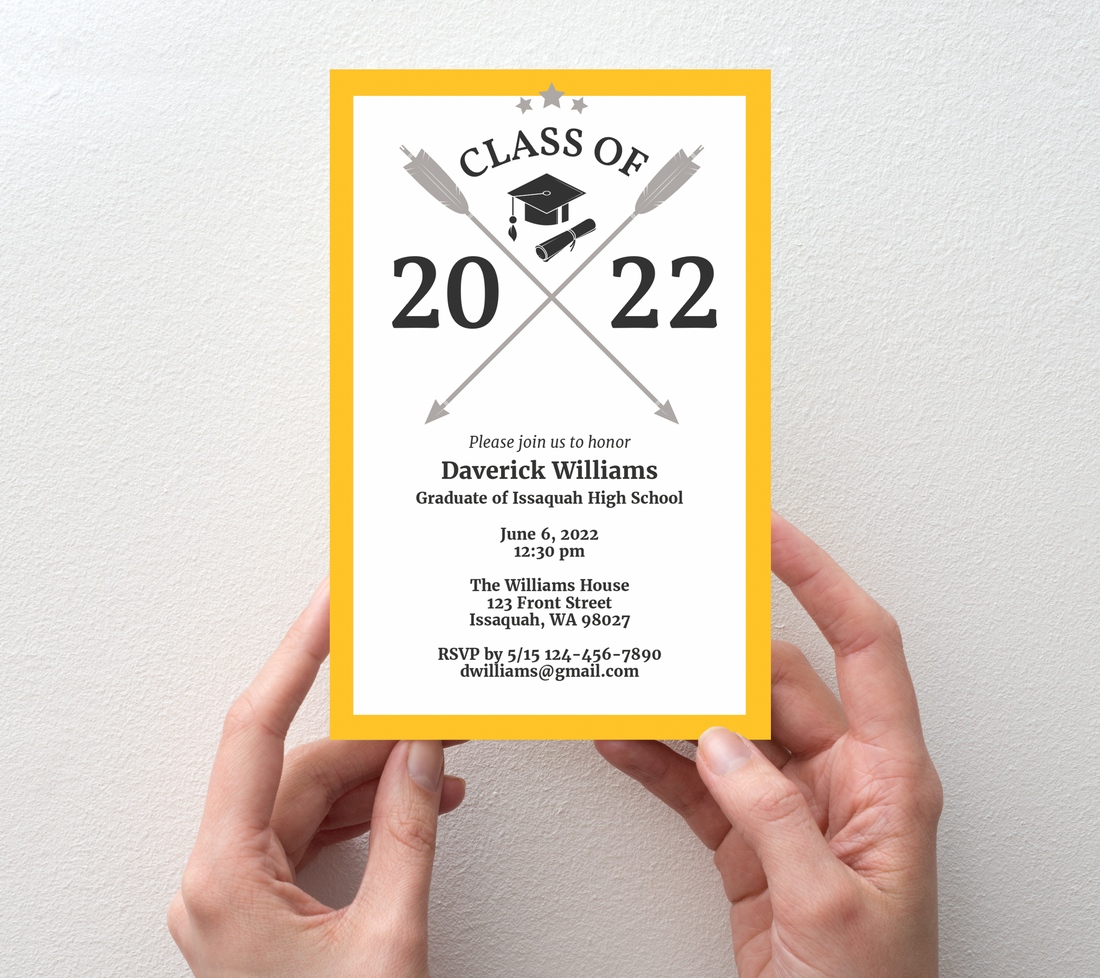 Graduation Invitations - Adventure
