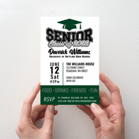 Graduation Invitations - School Spirit