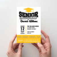 Graduation Invitations - School Spirit