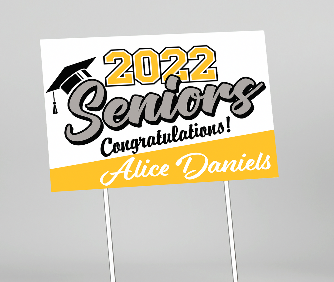 Graduation Yard Sign - School Spirit