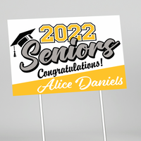 Graduation Yard Sign - School Spirit