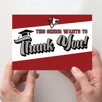 Graduation Thank You Cards - School Spirit