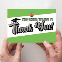 Graduation Thank You Cards - School Spirit