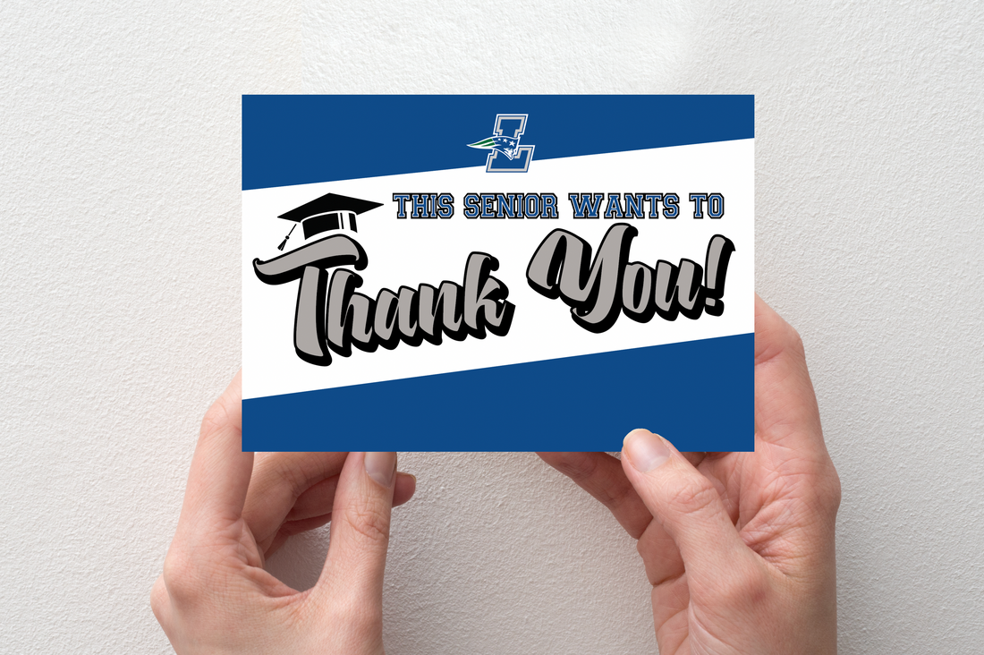 Graduation Thank You Cards - School Spirit