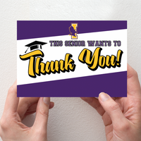 Graduation Thank You Cards - School Spirit