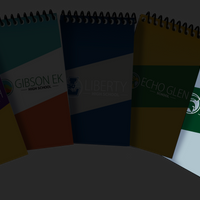 Plastic Coil Note Pads