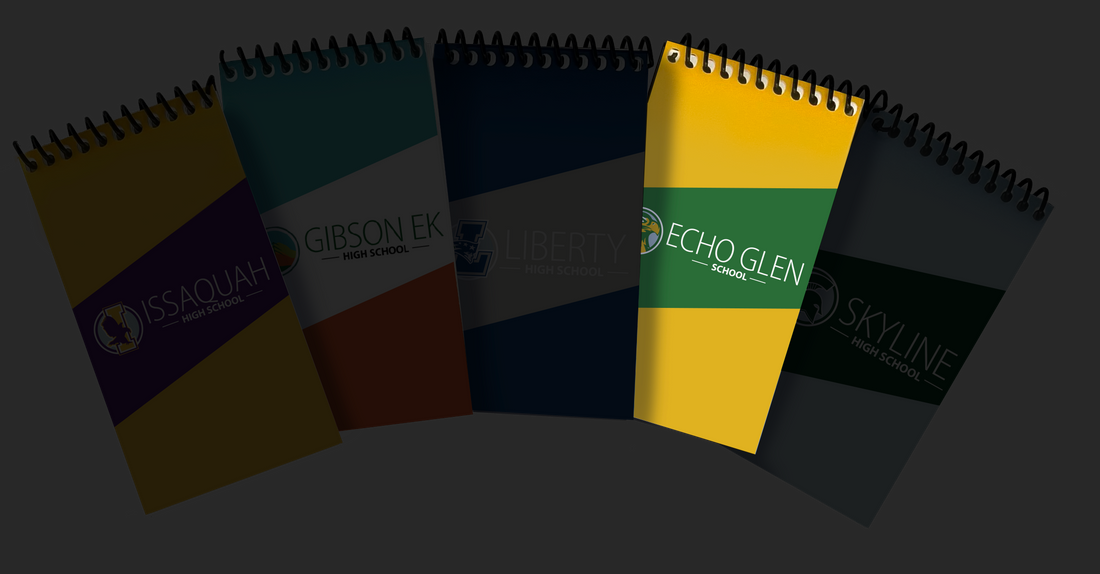 Plastic Coil Note Pads