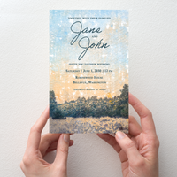 Wedding Invitation - Rustic