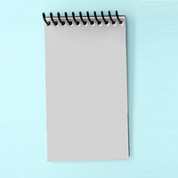 Plastic Coil Note Pads