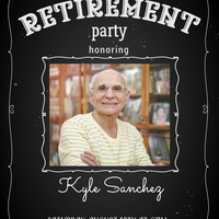 Retirement Invitation - Vintage
