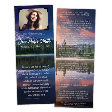 Rainier Sunset Bookmark