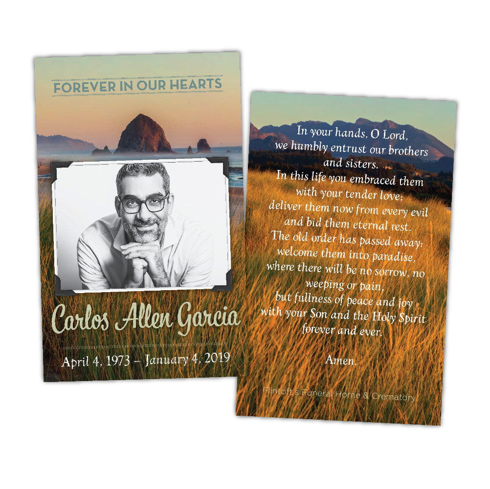 Oregon Coast Prayer Card