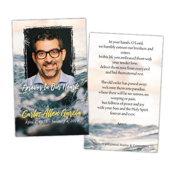 Waves Prayer Card